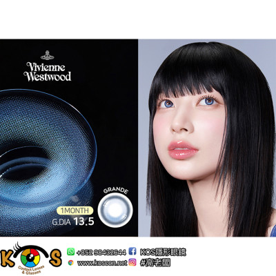 Vivienne Westwood 1Month Roun Grande Cobalt 비비안웨스트우드 라운 그란데 코발트블루 Vivienne Westwood 1Month Roun Grande Cobalt 비비안웨스트우드 라운 그란데 코발트블루